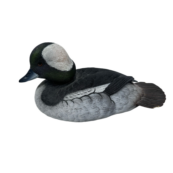 Vintage Jules A Bouillet Bufflehead Duck Decoy Resin Limited Edition 750 READ - Picture 5 of 12